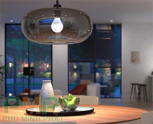 Lắp đặt đèn led Bulb thông minh cho bàn ăn Lắp đặt đèn led Bulb thông minh cho bàn ăn