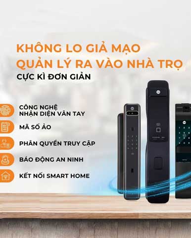 Khóa cửa Smart Home