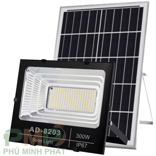 Đèn năng lượng mặt trời AD-8203 300W Đèn năng lượng mặt trời AD-8203 300W