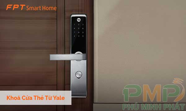 Lắp đặt khóa cửa thẻ từ Yale Lắp đặt khóa cửa thẻ từ Yale