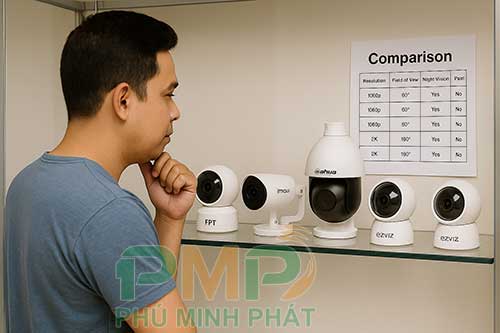 Cách chọn camera phù hợp