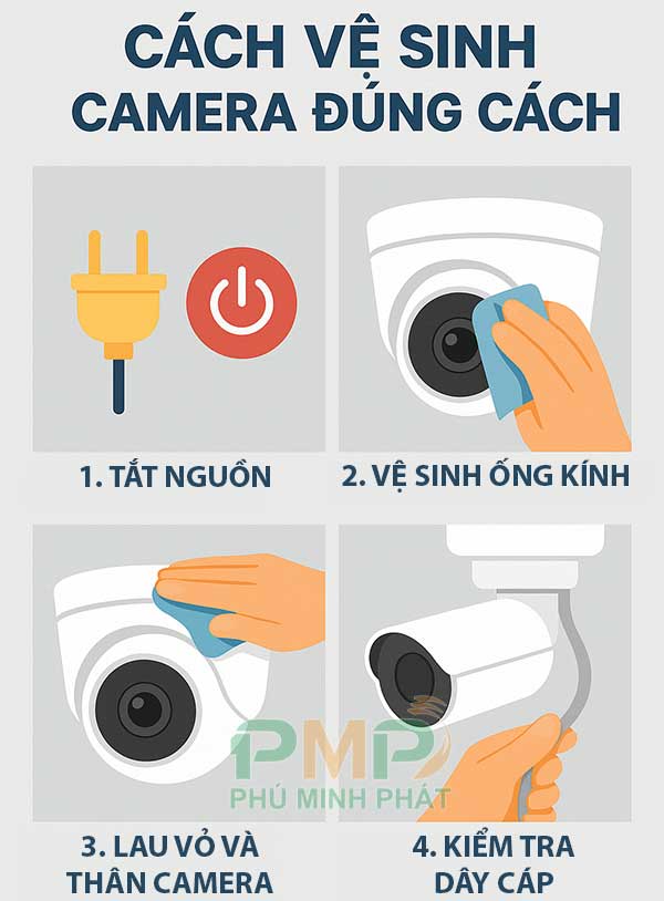 Cách vệ sinh camera đúng cách Cách vệ sinh camera đúng cách