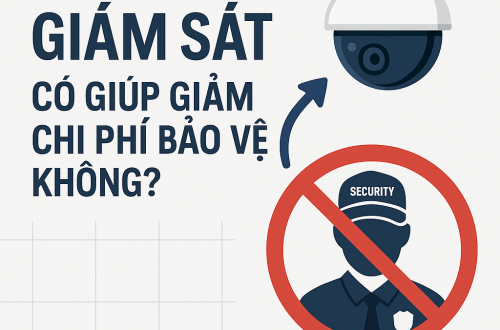 Camera giám sát có giúp giảm chi phí bảo vệ không