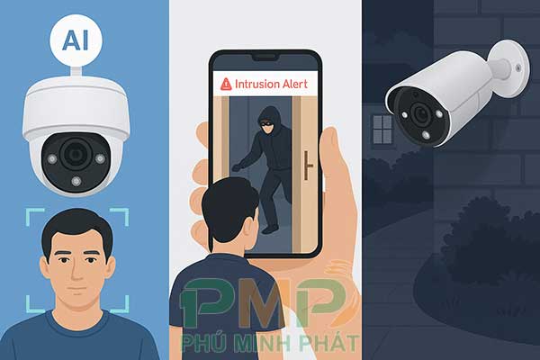 Camera tích hợp AI nhận diện khuôn mặt