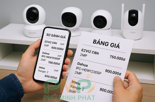 Kinh nghiệm mua camera tránh bị "hớ" giá