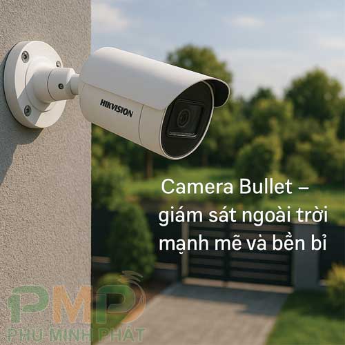Lắp đặt Camera Bullet