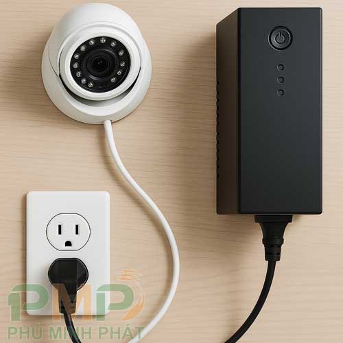 Lắp đặt bộ lưu điện UPS cho camera an ninh
