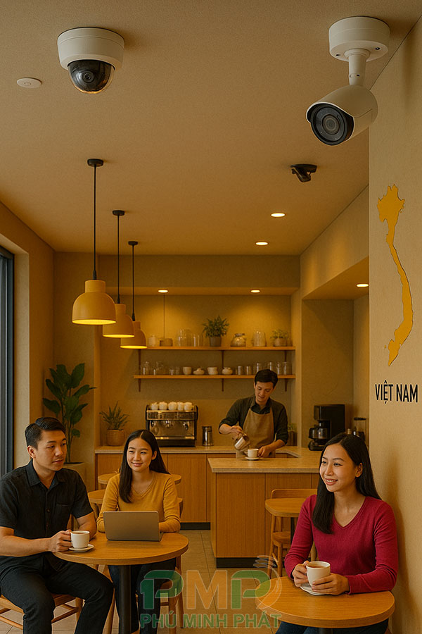Lắp đặt camera an ninh cho quán cà phê Lắp đặt camera an ninh cho quán cà phê