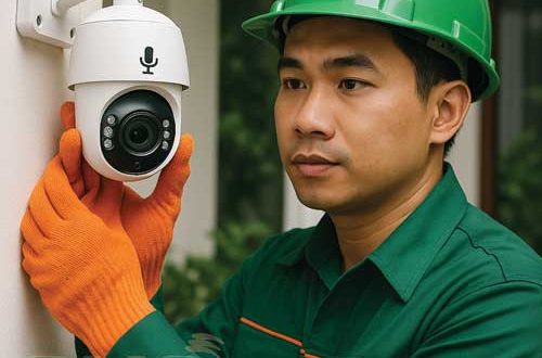 Lắp đặt camera giám sát cho gia đình