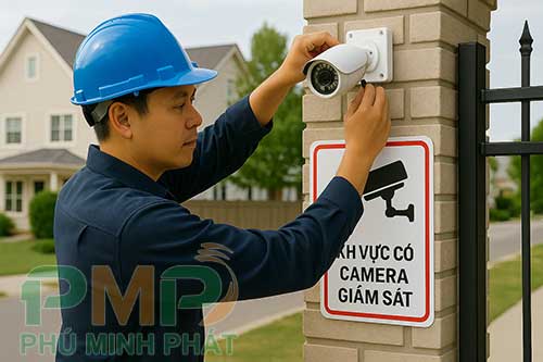 Lắp đặt camera giám sát đúng cách Lắp đặt camera giám sát đúng cách