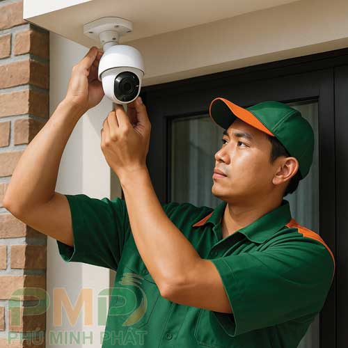 Lắp đặt camera giám sát trước cửa nhà Lắp đặt camera giám sát trước cửa nhà