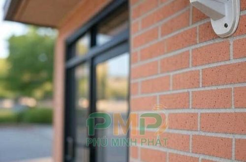 Lắp đặt camera giám sát trước cửa ra vào