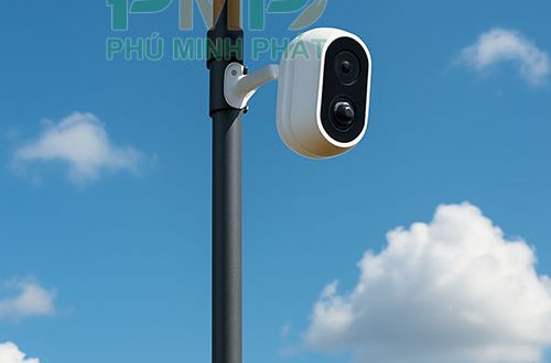 Lắp đặt camera không dây xài điện năng lượng mặt trời