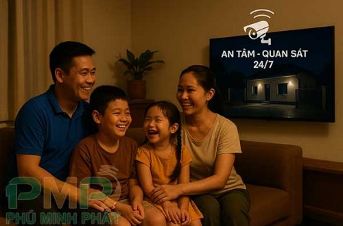 Lắp đặt camera quan sát cho gia đình ở Đức Trọng