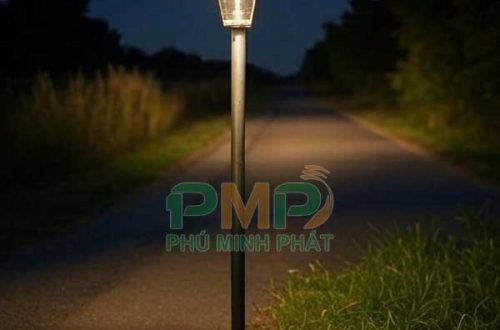 Lắp đặt đèn năng lượng mặt trời ở đường đi