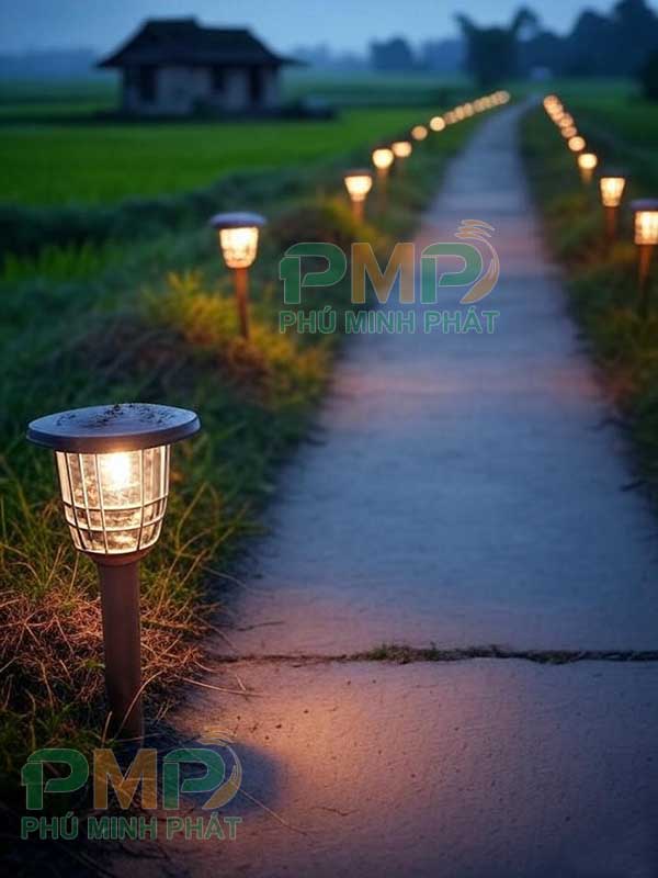 Lắp đặt đèn năng lượng mặt trời ở vùng nông thôn Lắp đặt đèn năng lượng mặt trời ở vùng nông thôn
