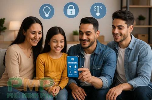 Lắp đặt smarthome tiện lợi cho cả gia đình