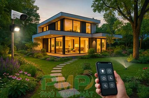 Lắp đặt Smarthome cho biệt thự sân vườn ở Lạc Dương - Lâm Đồng
