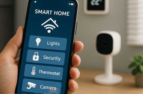 Ứng dụng điện thoại điều khiển smart home