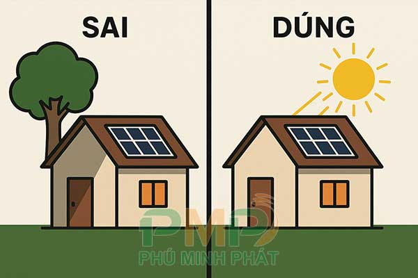 Chọn vị trí lắp đèn năng lượng mặt trời