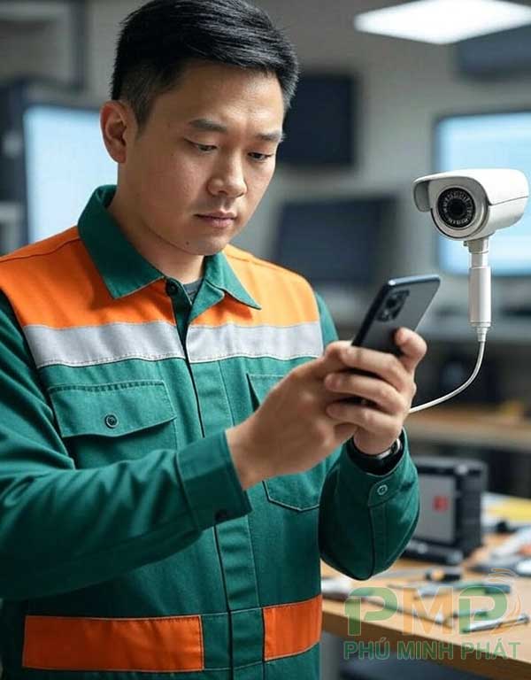 Kết nối camera với điện thoại