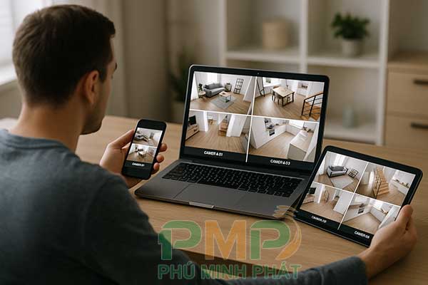 Cách xem camera từ nhiều thiết bị cùng lúc