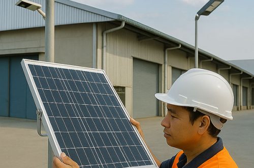 Đèn năng lượng mặt trời tốt nhất cho nhà xưởng