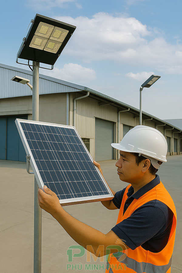 Đèn năng lượng mặt trời tốt nhất cho nhà xưởng