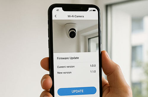 Hướng dẫn cập nhật firmware cho camera an ninh