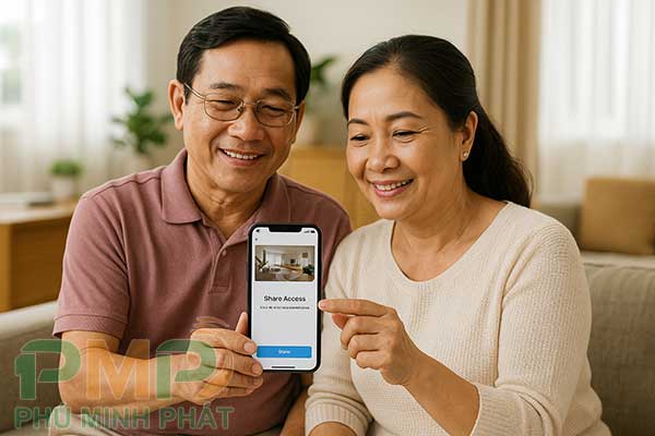 Hướng dẫn chia sẻ quyền truy cập camera giám sát Hướng dẫn chia sẻ quyền truy cập camera giám sát