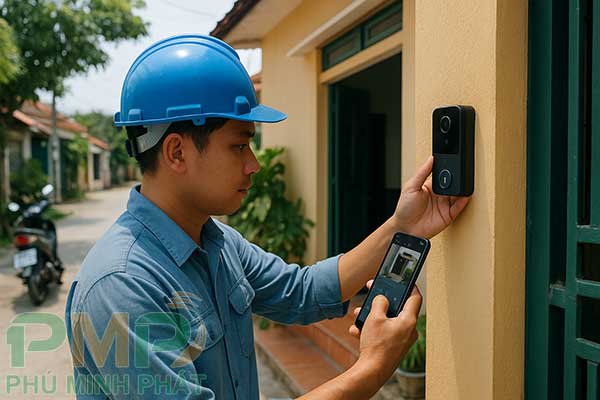 Kết nối camera giám sát với chuông cửa thông minh