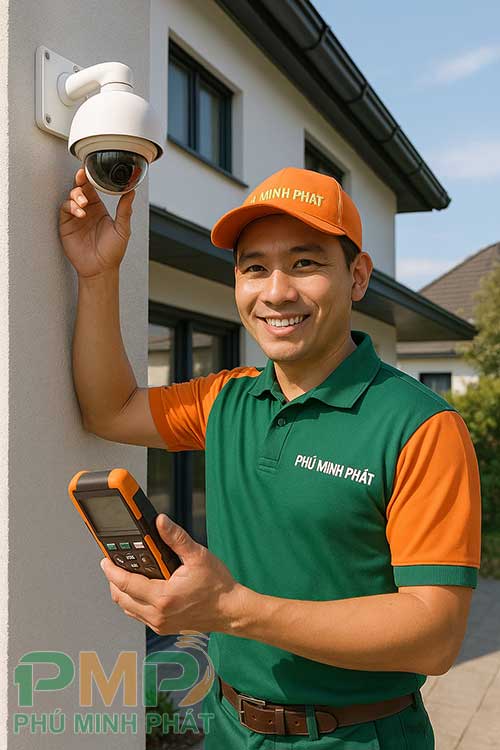 Kỹ thuật viên Phú Minh Phát bảo hành thiết bị smarthome Kỹ thuật viên Phú Minh Phát bảo hành thiết bị smarthome