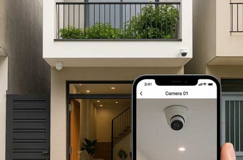 Lắp đặt camera an ninh cho nhà 2 tầng