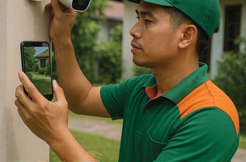 Lắp đặt camera giám sát để tránh điểm mù