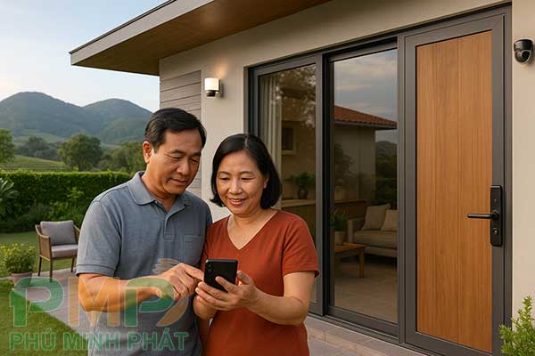 Lắp đặt smarthome cho gia đình chị Nga ở Bảo Lộc
