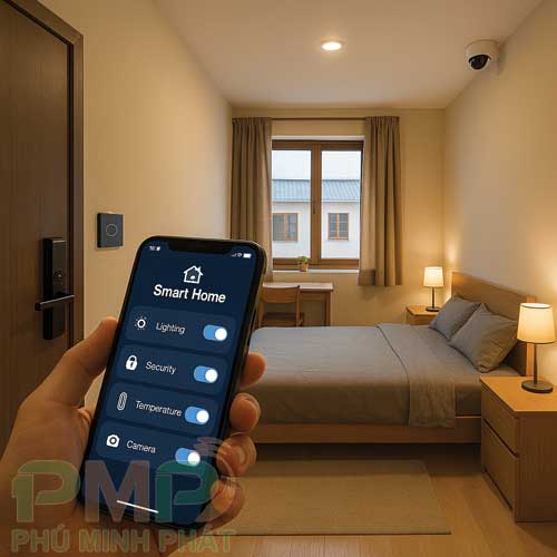 Lắp đặt thiết bị smarthome cho nhà nghỉ ở Đà Lạt Lắp đặt thiết bị smarthome cho nhà nghỉ ở Đà Lạt