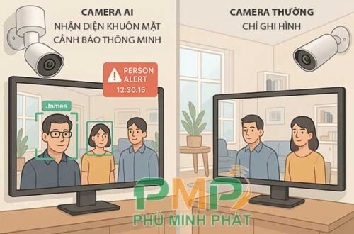 So sánh camera an ninh AI và camera thường