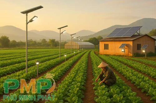 Ứng dụng đèn năng lượng mặt trời vào nông nghiệp