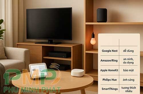 Các thương hiệu smarthome nổi bật trên thế giới
