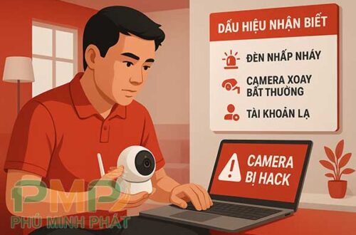 Dấu hiệu nhận biết camera bị hack