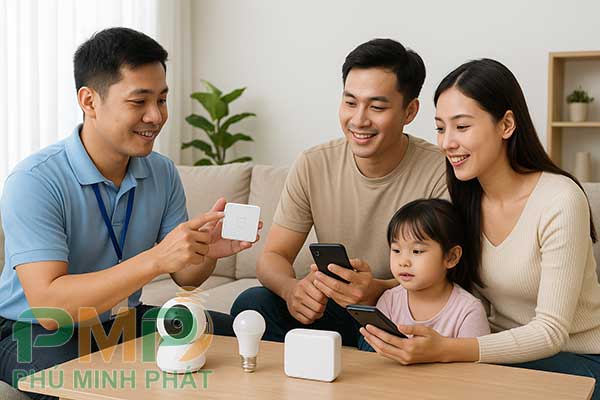 Hướng dẫn sử dụng thiết bị smarthome