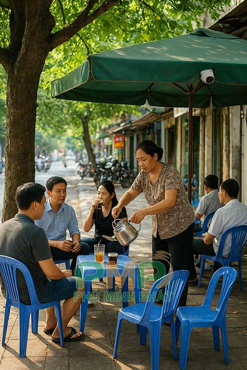 Lắp camera cho quán nước vỉa hè có cần xin phép không