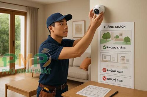 Lắp đặt camera tránh ảnh hưởng đến riêng tư gia đình
