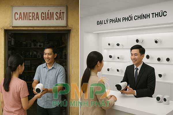 Nên mua camera tại cửa hàng hay đại lý phân phối chính thức Nên mua camera tại cửa hàng hay đại lý phân phối chính thức
