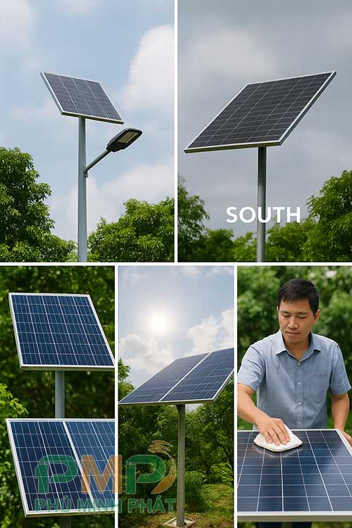 Yếu tố ảnh hưởng đến hiệu suất đèn năng lượng mặt trời Yếu tố ảnh hưởng đến hiệu suất đèn năng lượng mặt trời