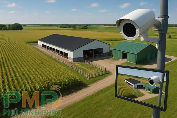 Giải pháp quản lý tài sản trong nông nghiệp bằng camera an ninh
