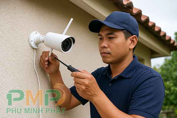 Lắp đặt camera tại xã Bảo Lâm 3 Lâm Đồng