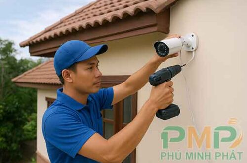 Lắp đặt camera tại xã Đạ Hoai 2 Lâm Đồng