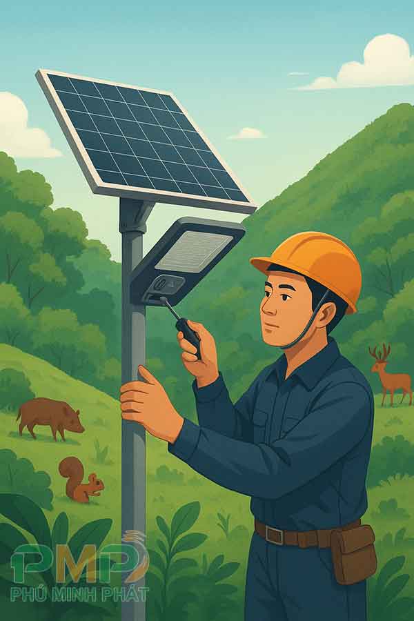 Lưu ý khi lắp đặt đèn năng lượng mặt trời ở vùng cao Lưu ý khi lắp đặt đèn năng lượng mặt trời ở vùng cao