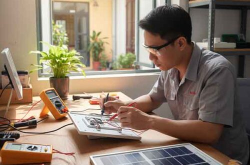 Hướng dẫn kiểm tra công suất thực tế đèn năng lượng mặt trời